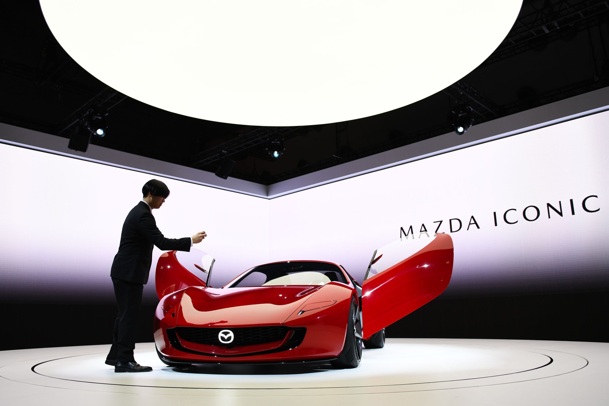 Mazda’s Iconic SP concept at the Japan Mobility Show