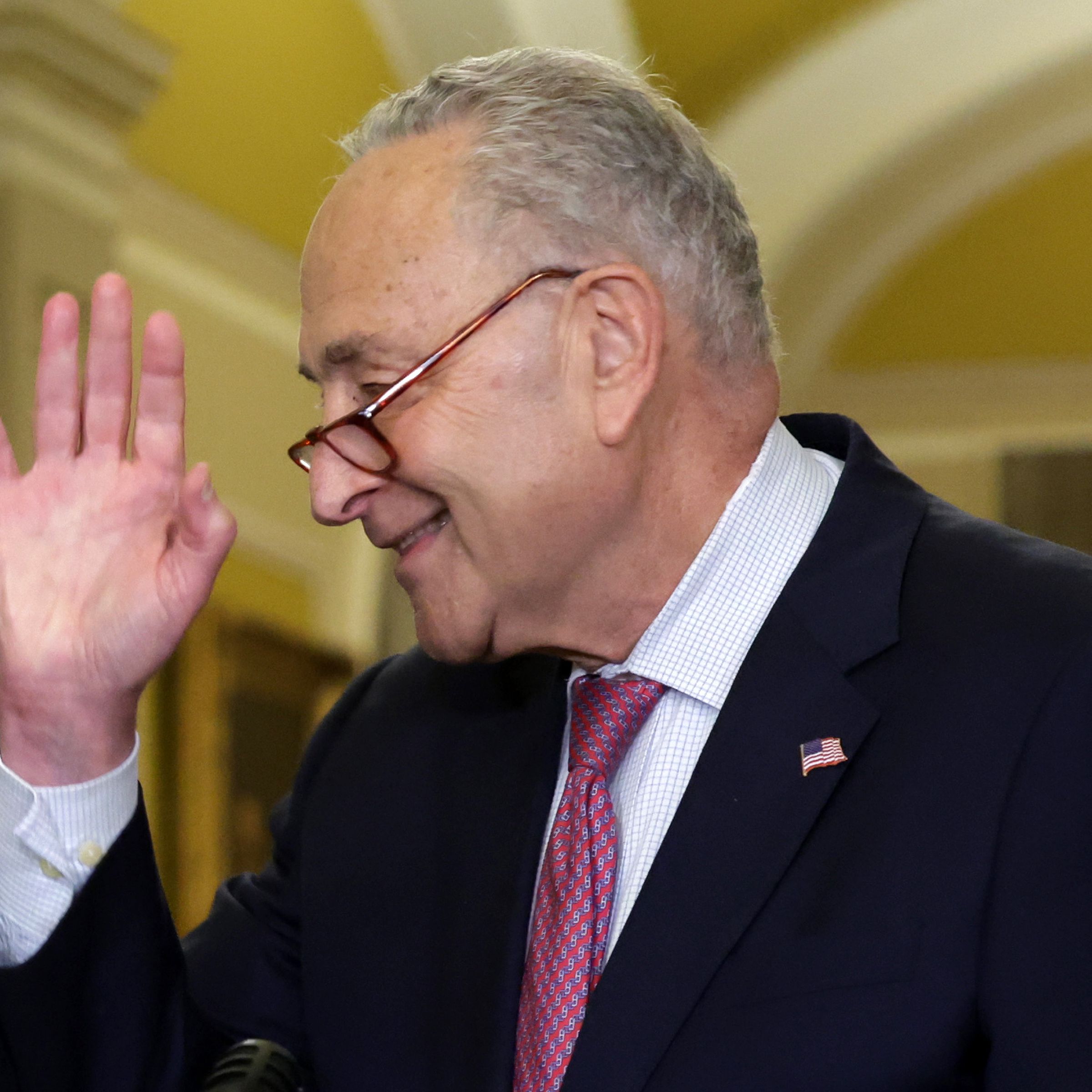 Senate Majority Leader Chuck Schumer