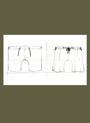 Medieval Braies Digital Pattern