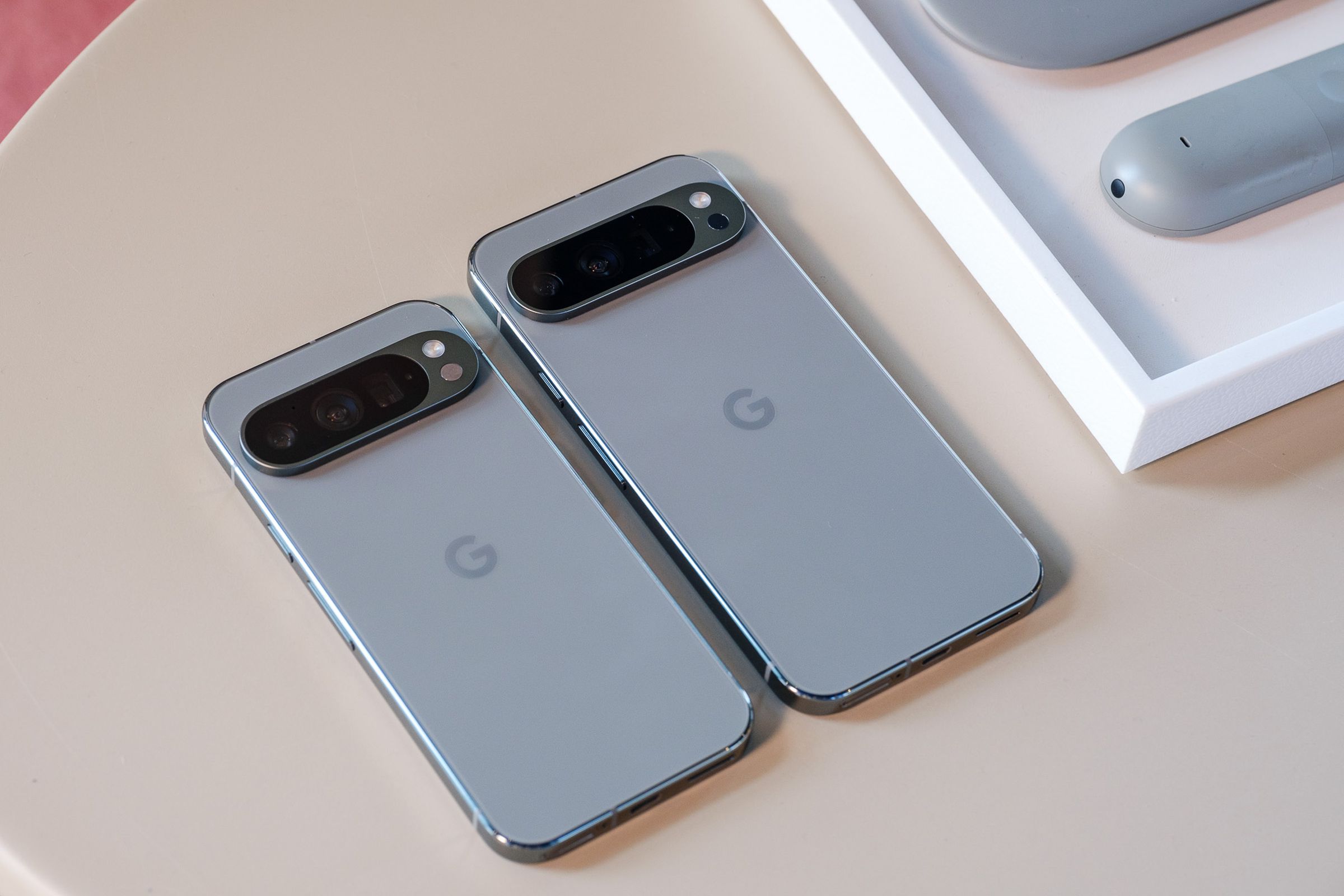 A hands-on photo of Google’s Pixel 9 / 9 Pro 9 / 9 Pro XL.