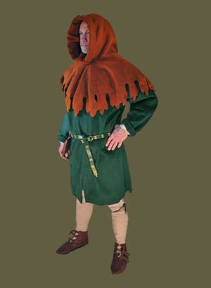 Medieval Wool 'Gaston Phoebus' Tunic Full Wardrobe