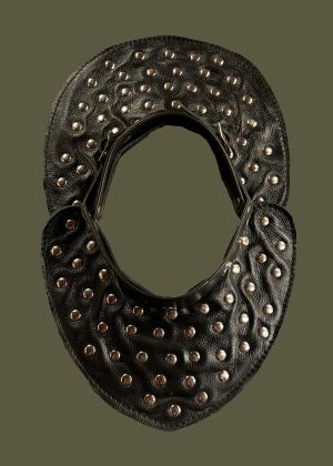 Brigandine Gorget - front & back