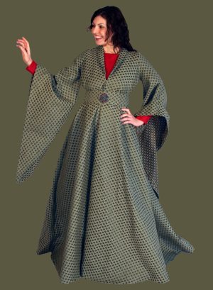 15th c. Wool Houppelande