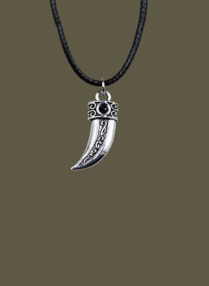 Viking Wolf's Tooth Pendant