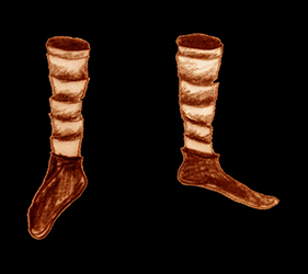 sketch_VikingLegWraps_late12thc