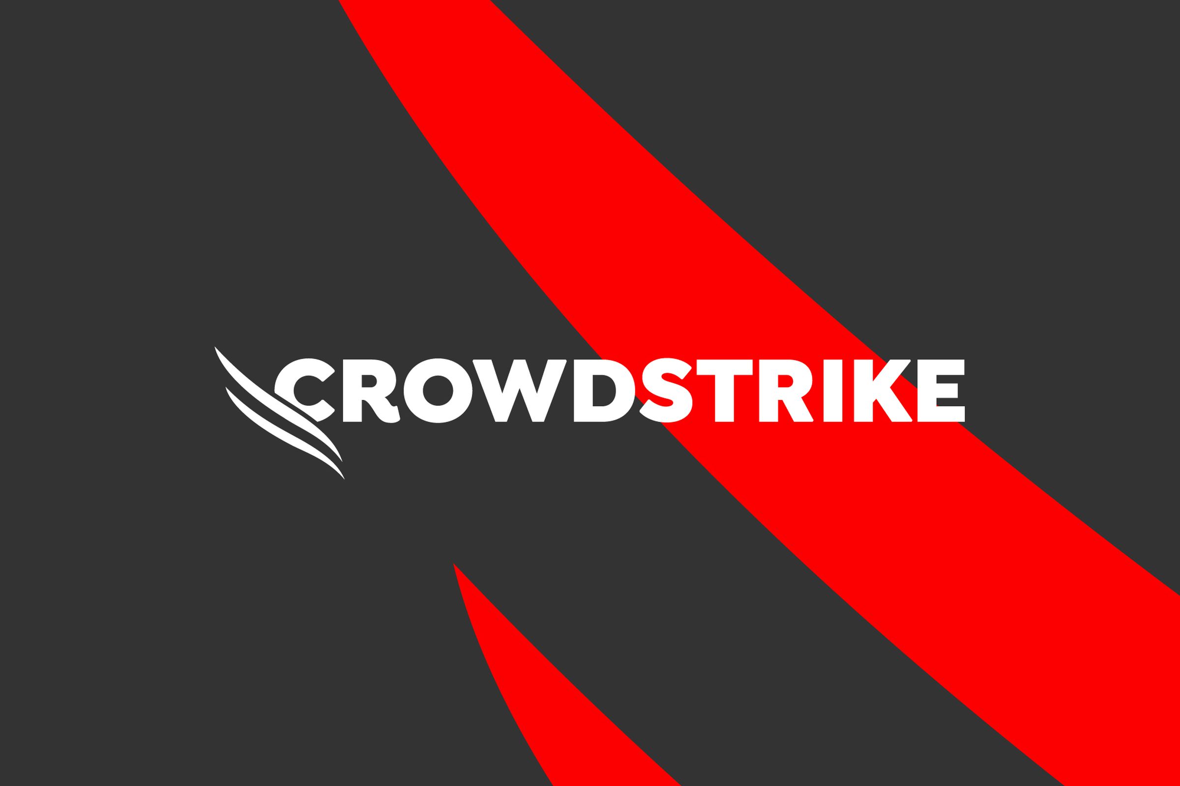 Vector illustration of the Crowdstrike logo.