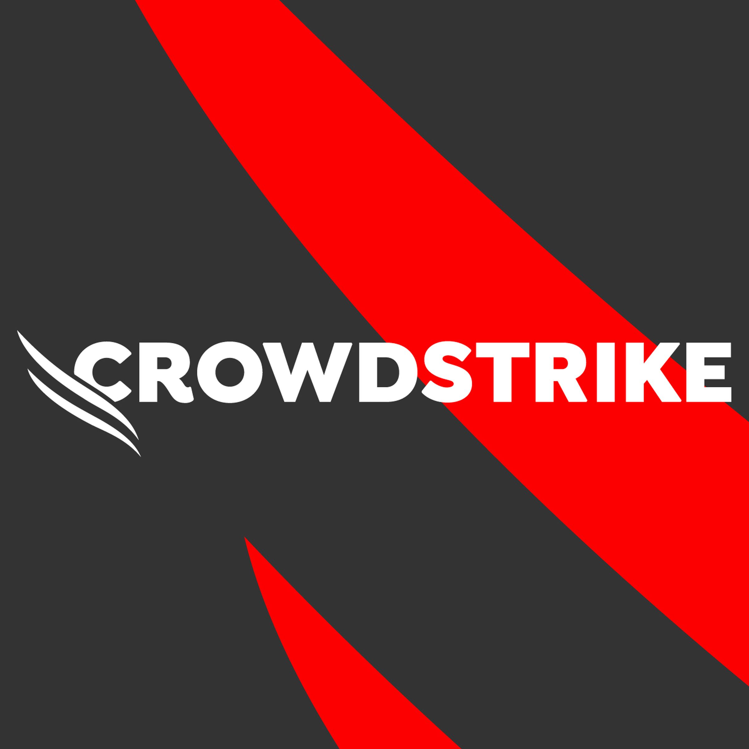 Vector illustration of the Crowdstrike logo.