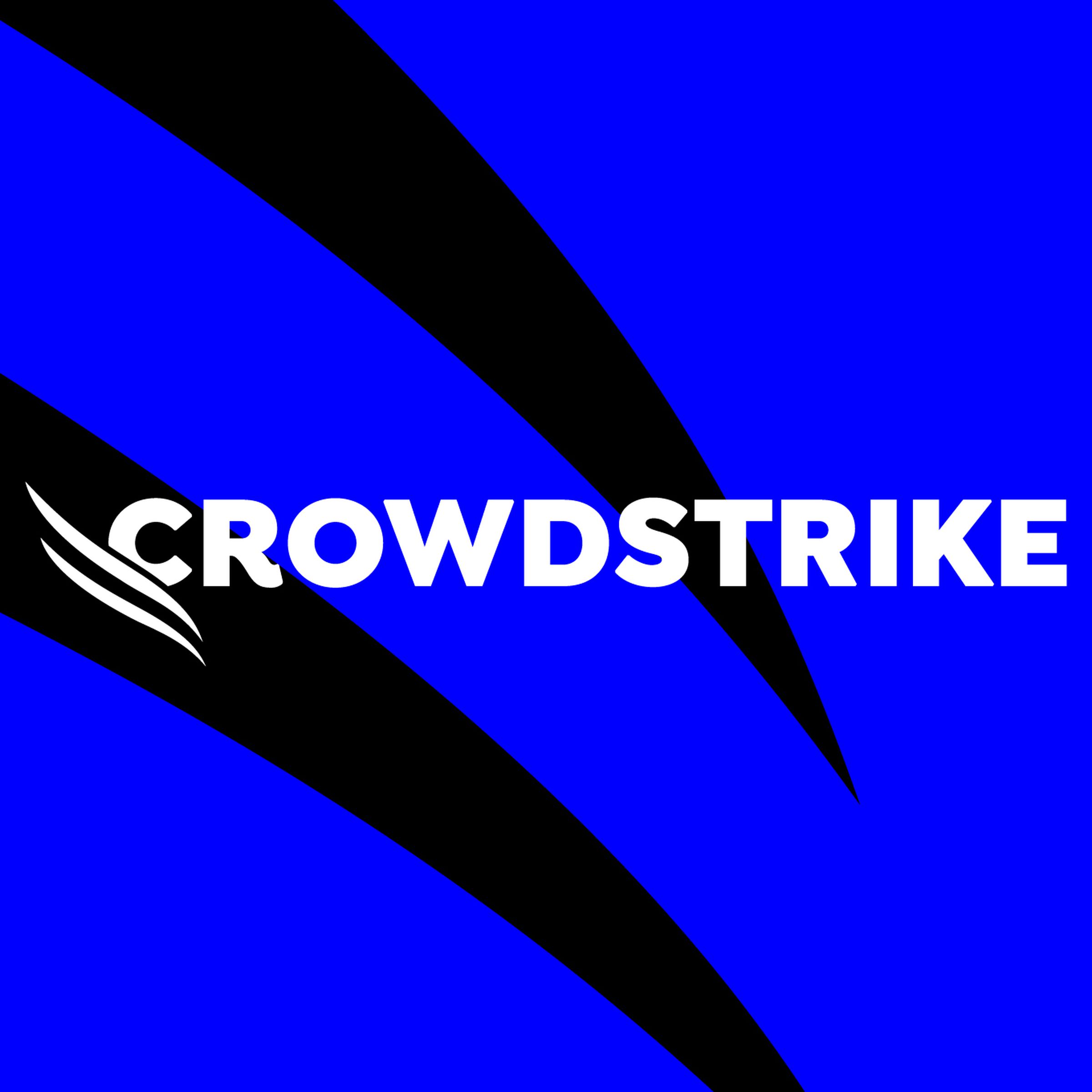 Vector illustration of the Crowdstrike logo.