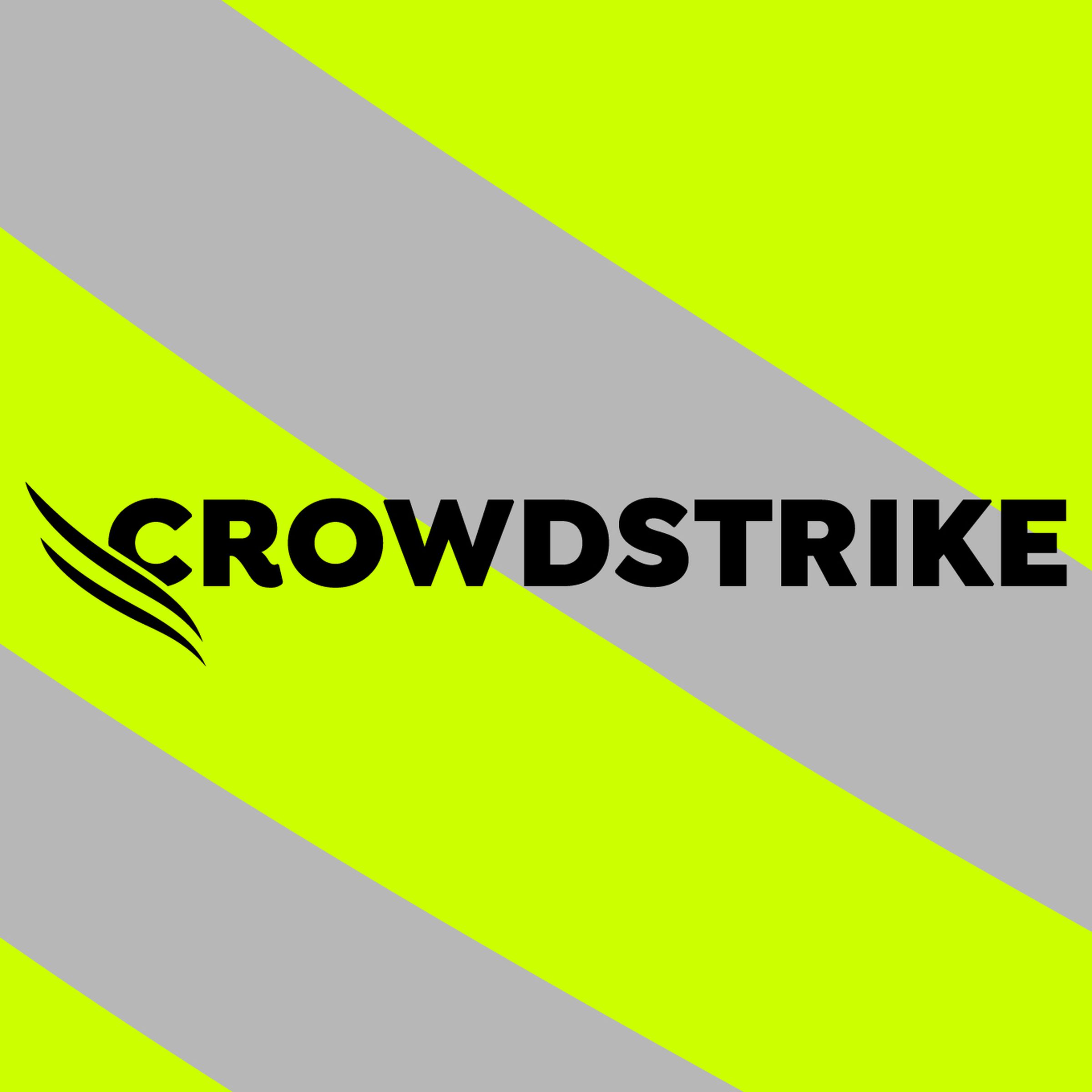 Vector illustration of the Crowdstrike logo.