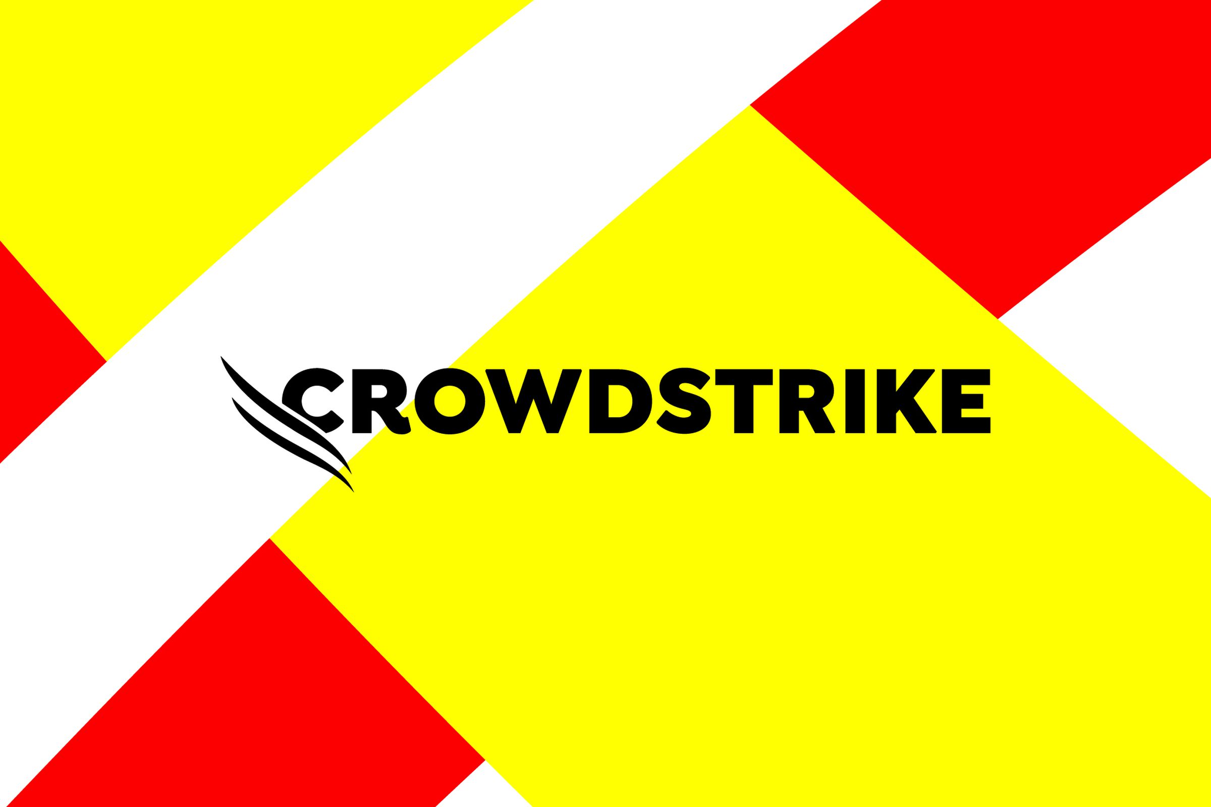 Vector illustration of the Crowdstrike logo.