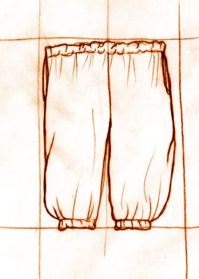 techdrawing_FencingKnickers