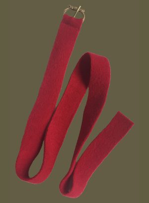 Buckled Wool Garters